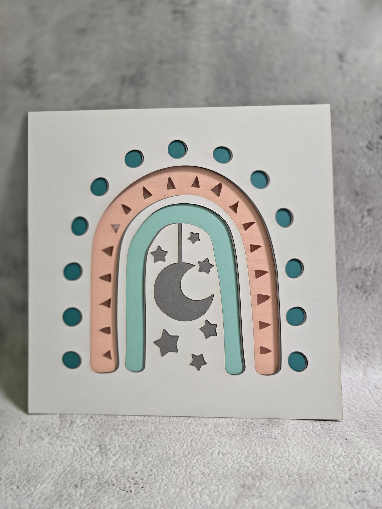 Boho moon & stars (made to order)