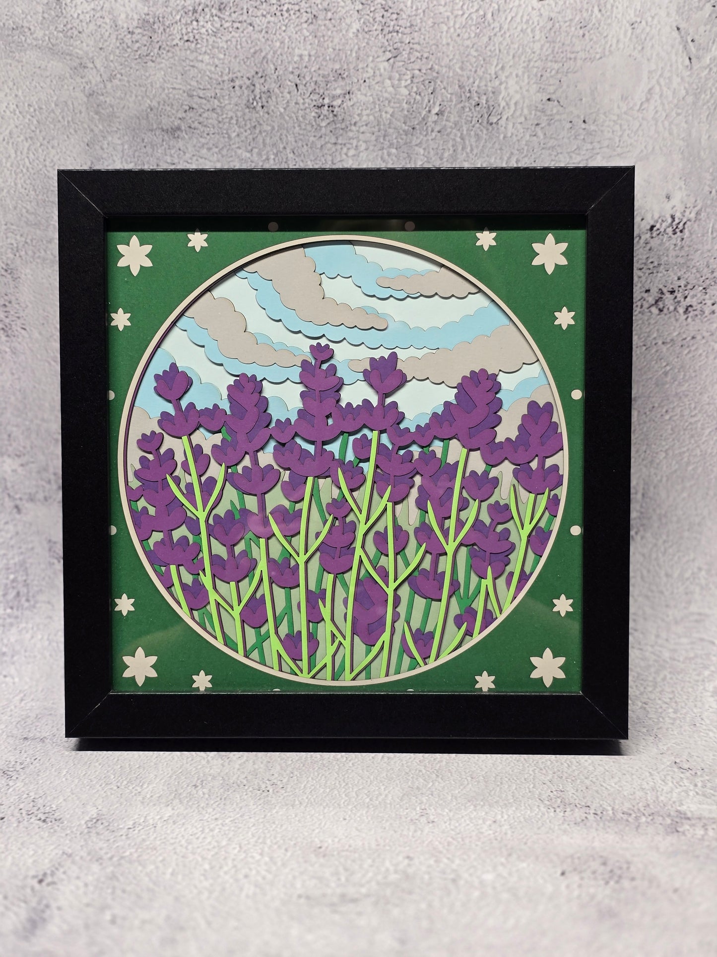 Lavender Dream Shadow Box