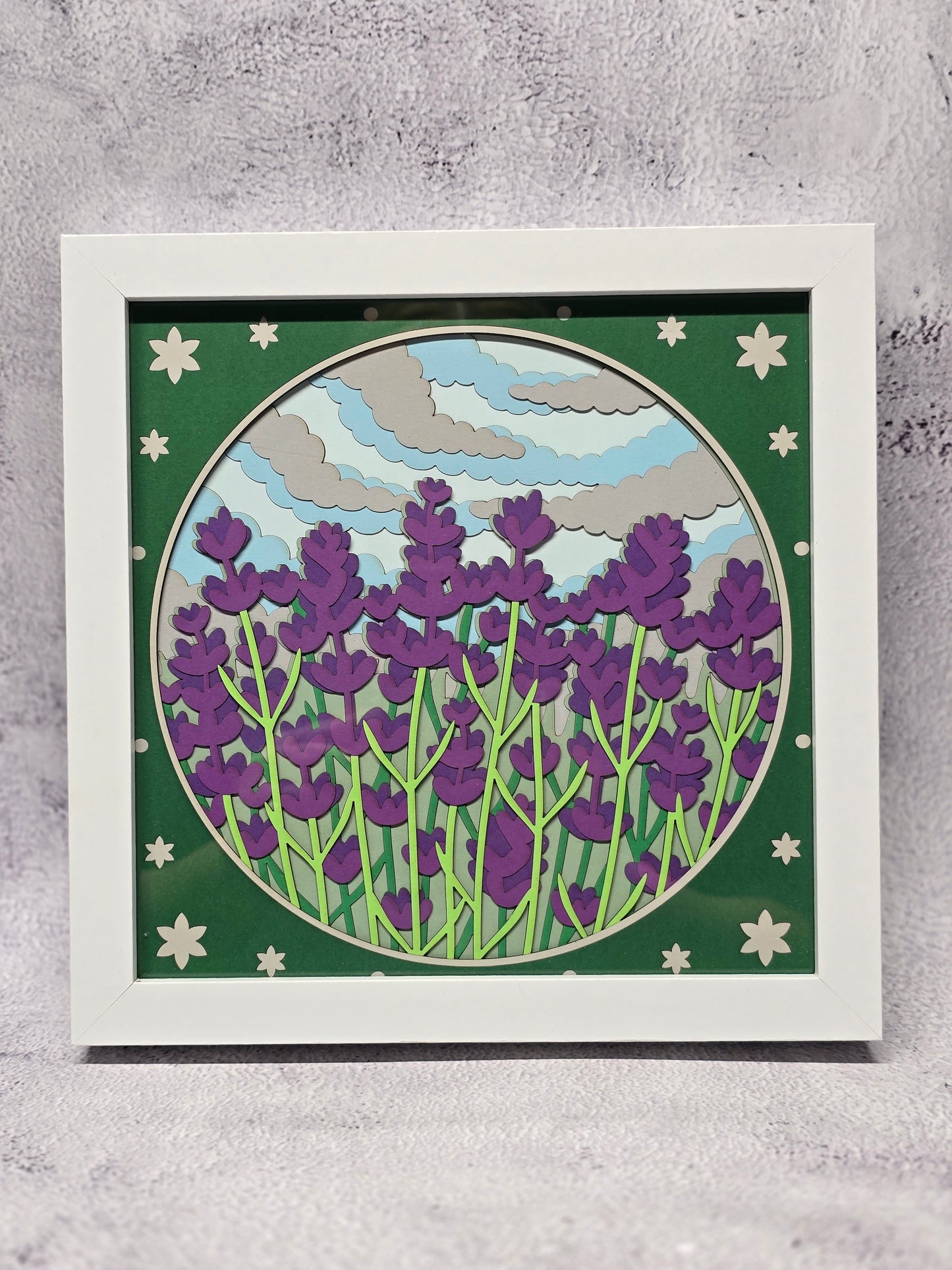 Lavender Dream Shadow Box