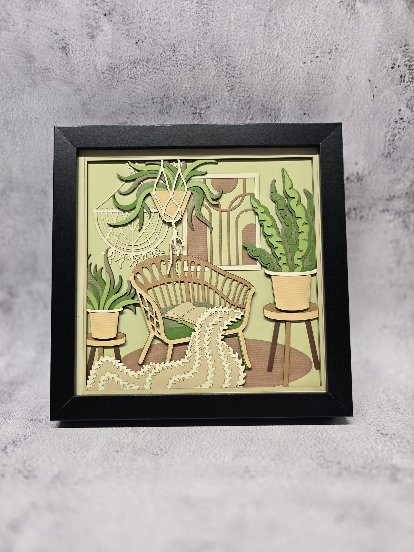 Boho Chair with books