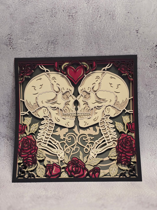 Lover skulls (made to order)