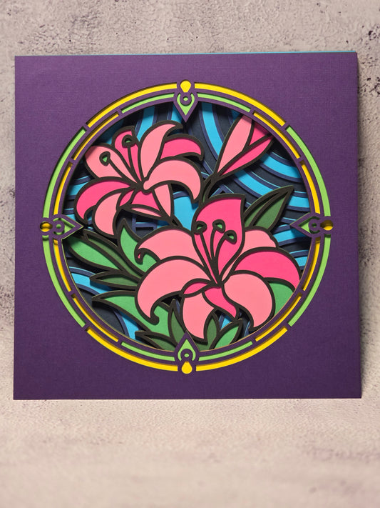 Pink Flowers (made to order)