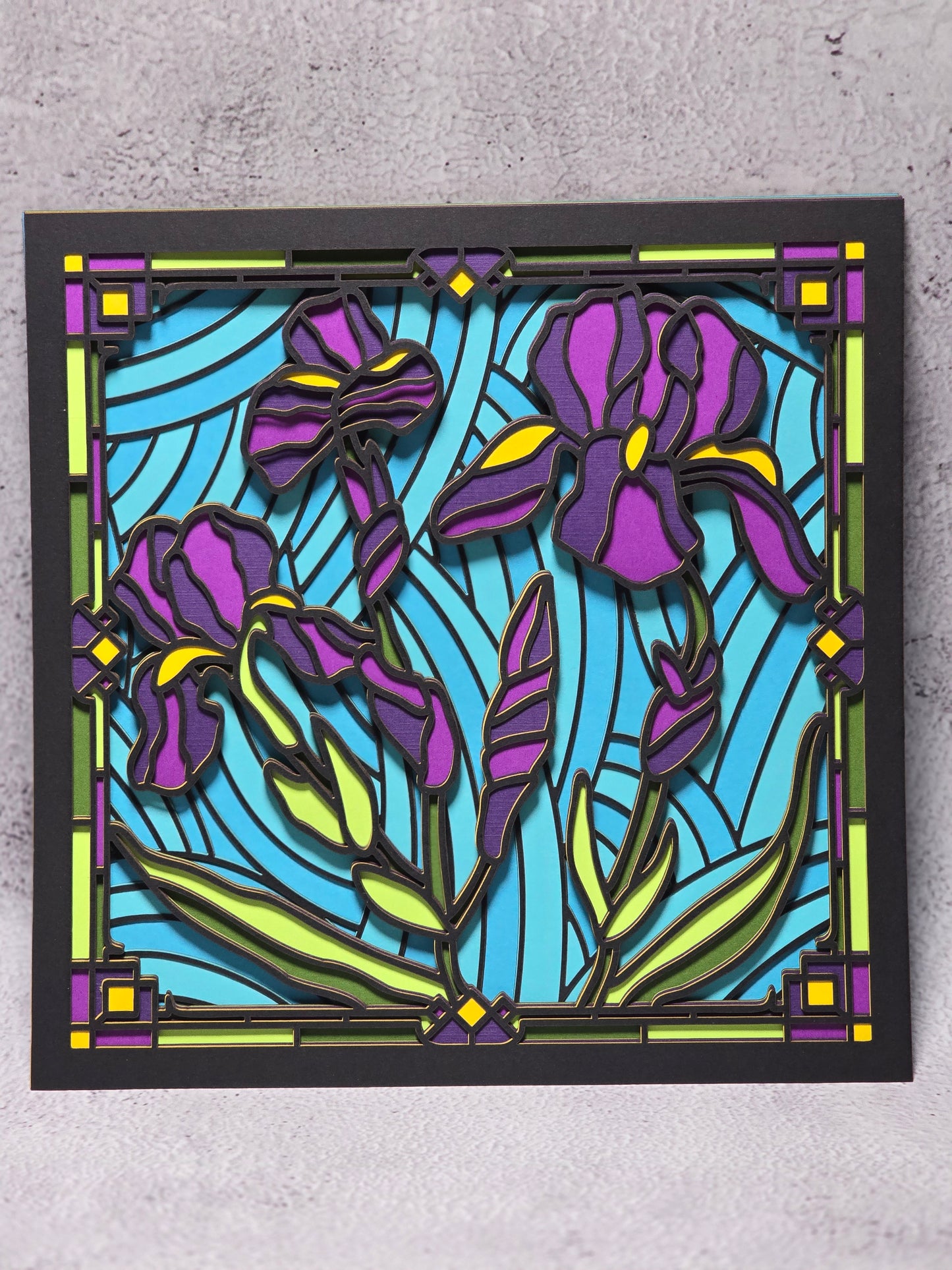 Purple Iris (made to Order)