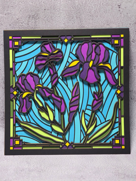 Purple Iris (made to Order)