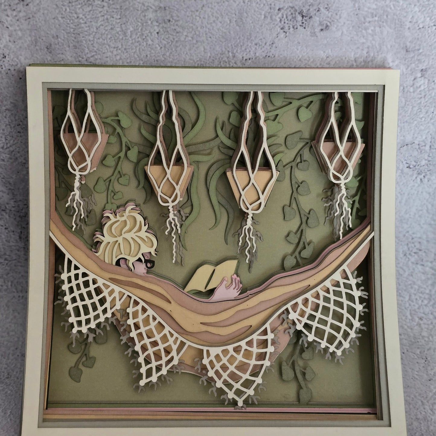 Girl on Hammock (made to order)